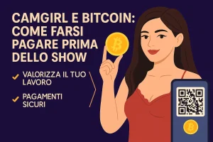 Camgirl e Bitcoin - Come Farsi Pagare Prima dello Show