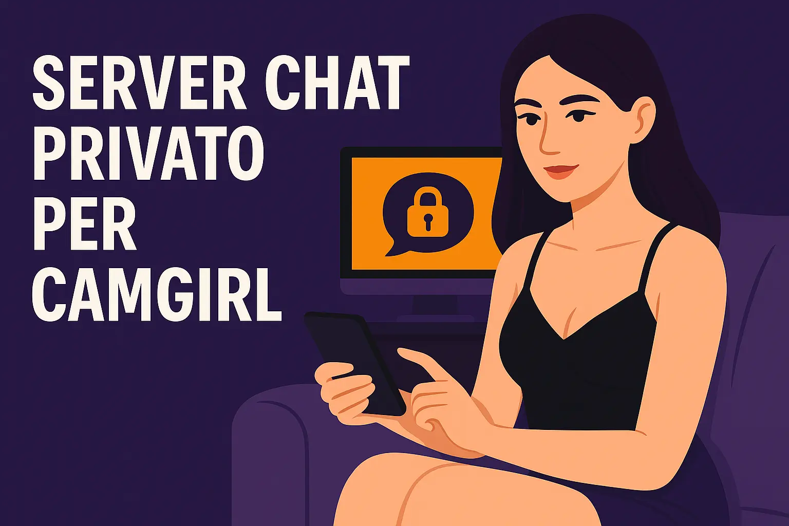 Server Chat Privato per Camgirl - Privacy e Controllo Totale