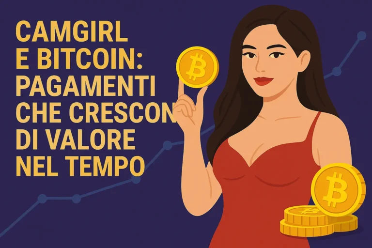 Camgirl e Bitcoin - Pagamenti Che Crescono di Valore nel Tempo